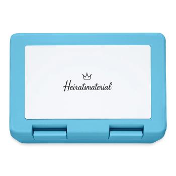Heiratsmaterial – Minimalistisch & Modern - Brotdose - Saphirblau - Vorne
