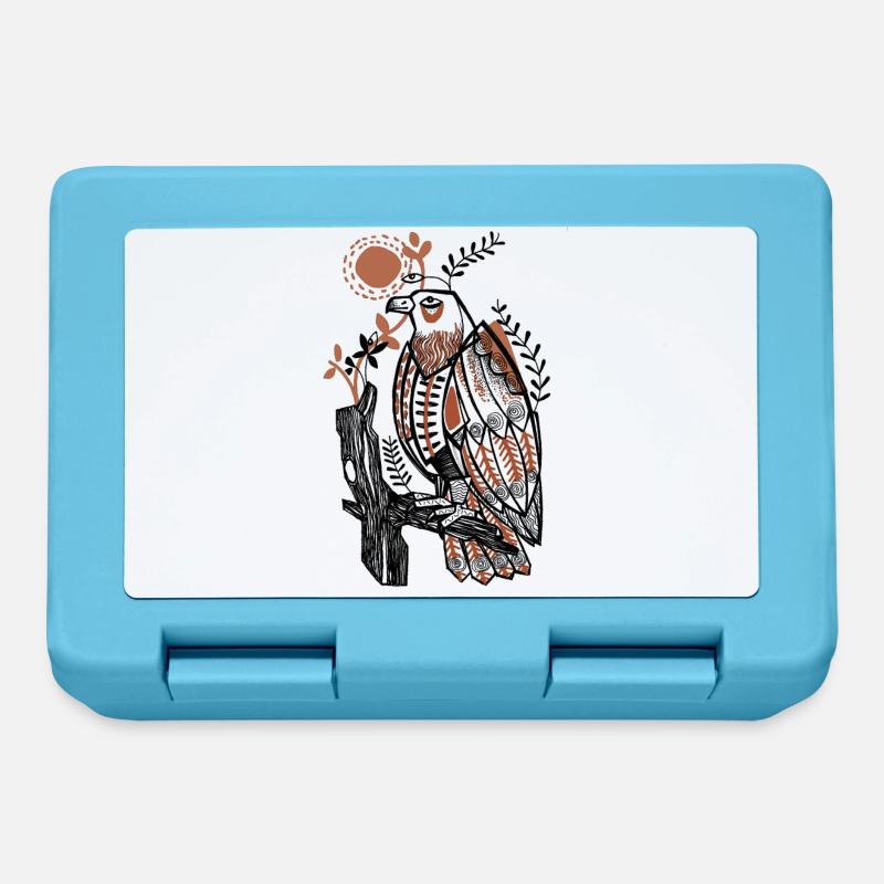 Eagle - Lunchbox - sapphire blue