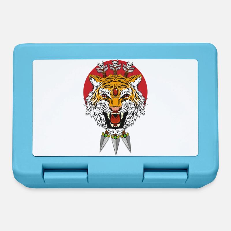 Tiger - Lunchbox - sapphire blue