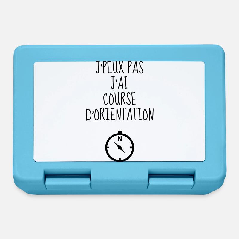 Orienteering / Orienteer / Course d'Orientation - Boîte à goûter - bleu saphir