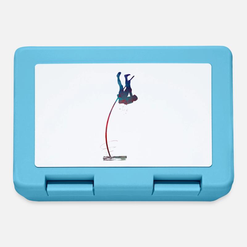 Terrain de sport de saut - Boîte à goûter - bleu saphir