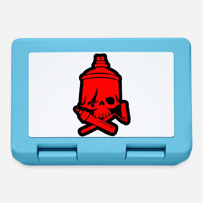 SkullCan Cano - Boîte à goûter - bleu saphir