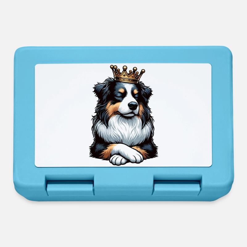 Australian Shepherd Aussie Aussiebesitzer Aussies - Brotdose - Saphirblau