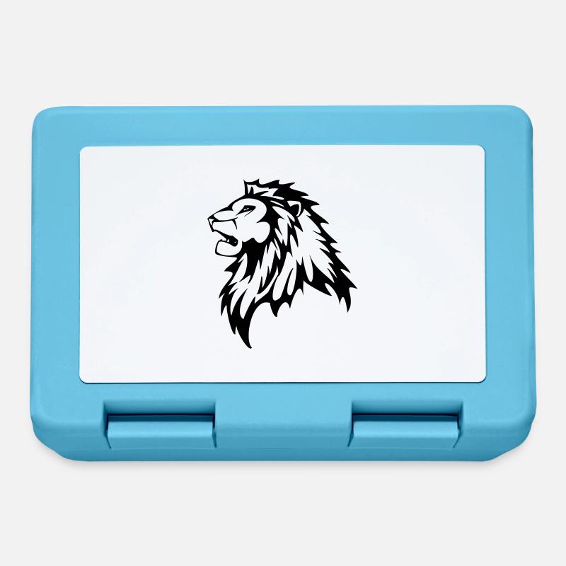 Löwe - Boîte à goûter - bleu saphir