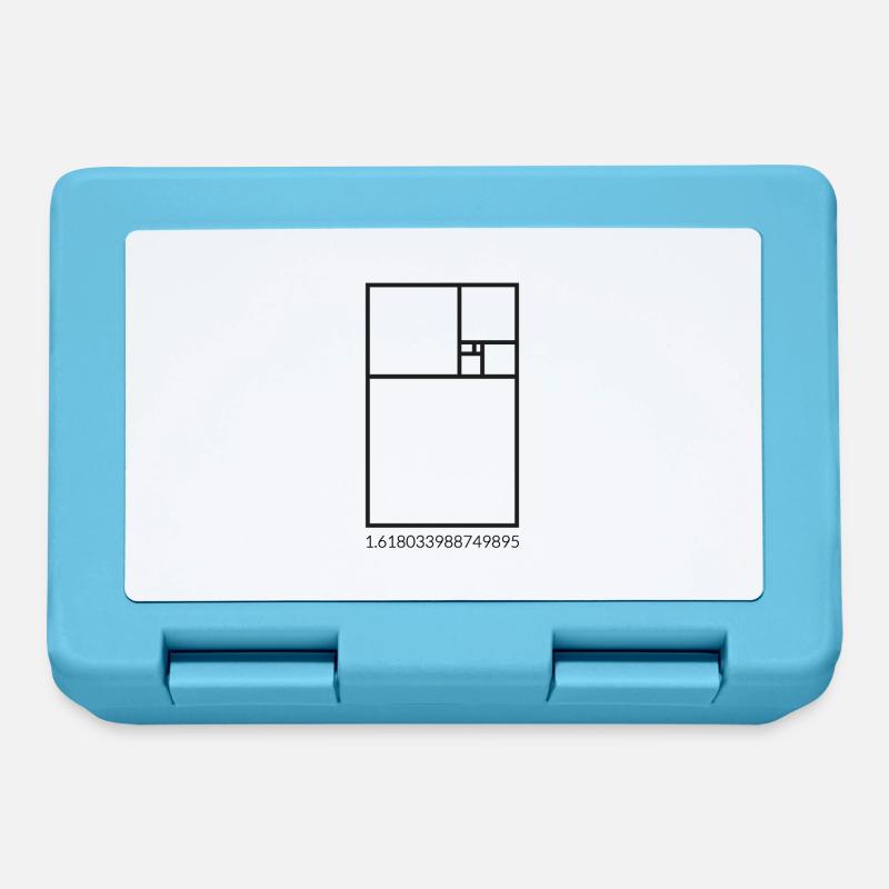 Fibonacci - Lunchbox - sapphire blue