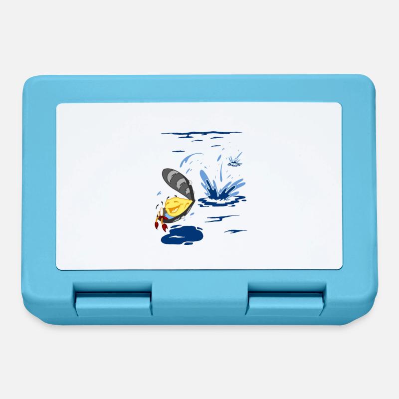 moule - Boîte à goûter - bleu saphir