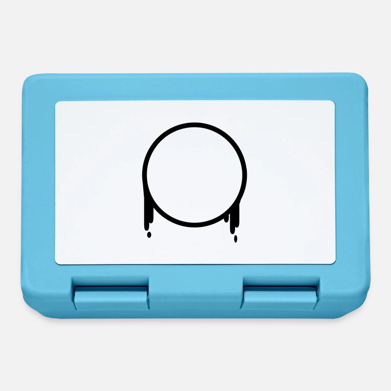 circle - Lunchbox - sapphire blue
