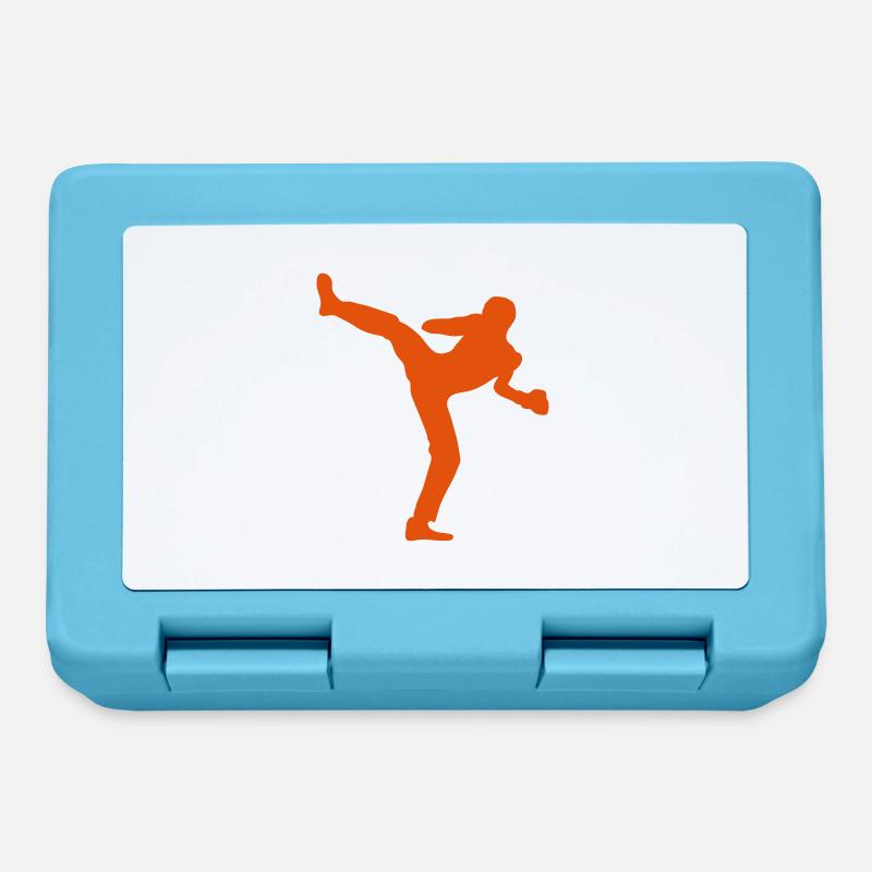 boxe francaise savate - Boîte à goûter - bleu saphir