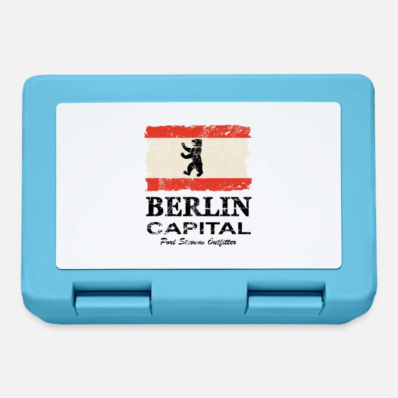 Berlin Vintage Flag - Boîte à goûter - bleu saphir