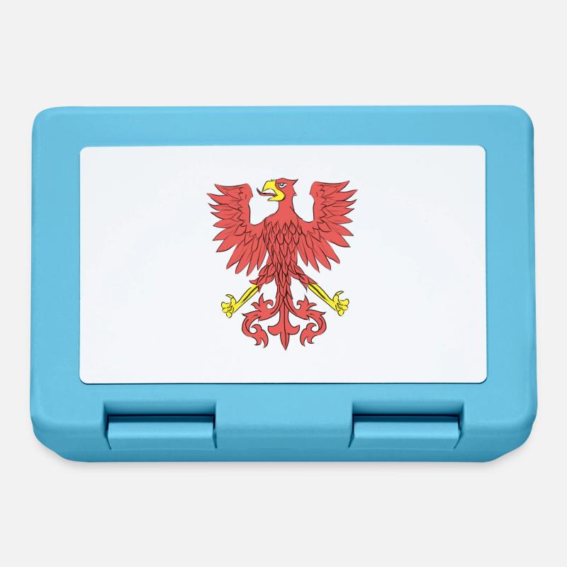 Emblem Polish eagle - Lunchbox - sapphire blue