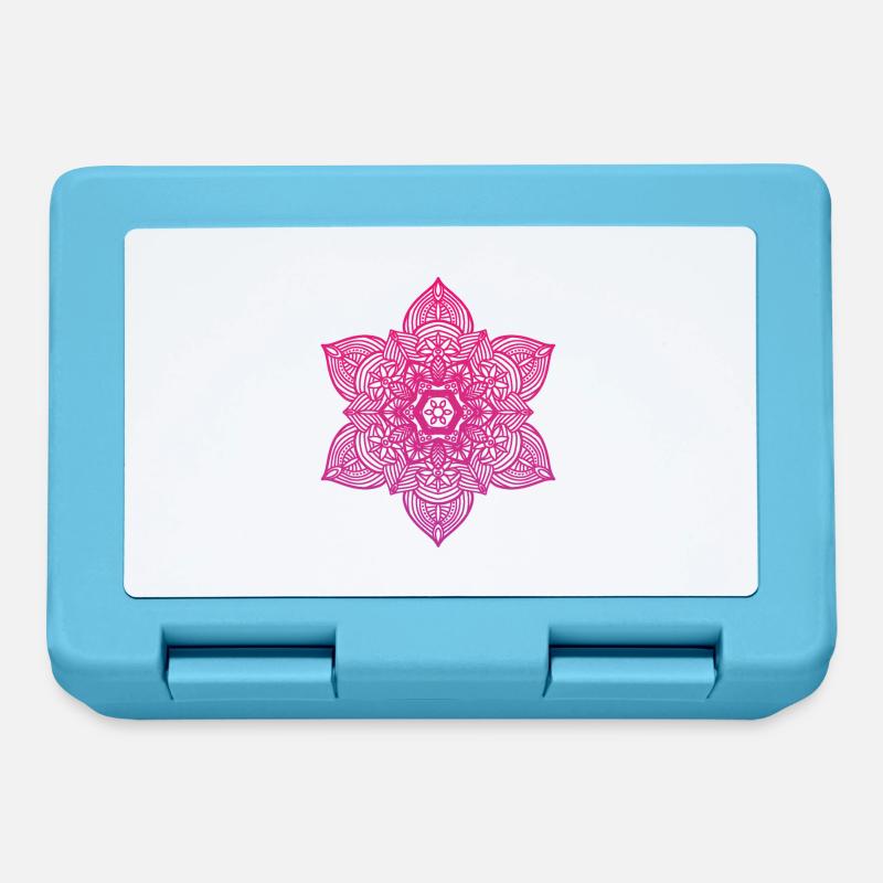 Mandala - Lunchbox - sapphire blue