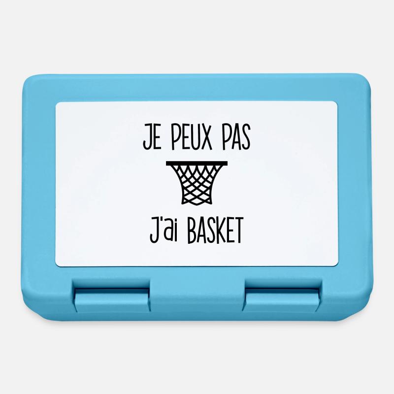 Tee Basket Fun 🏀 - Lunchbox - sapphire blue