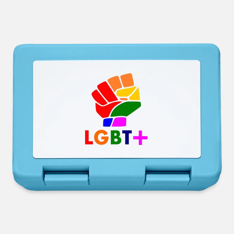 Lgbt - Boîte à goûter - bleu saphir