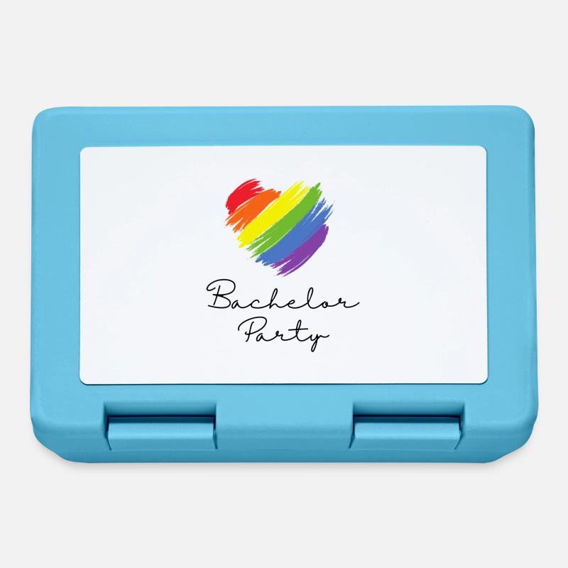 Bachelor Party - Pride Edition - Lunchbox - sapphire blue