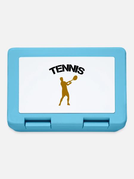 tennis - Brotdose - Saphirblau