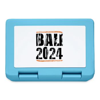 Bali 2024 Saying - Lunchbox - sapphire blue - Front
