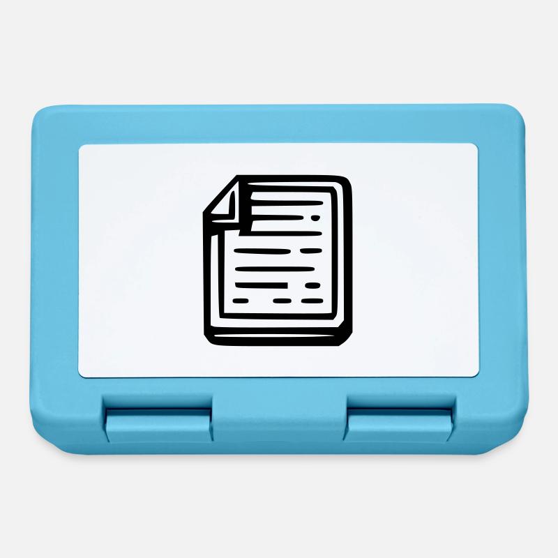 Notes - Lunchbox - sapphire blue