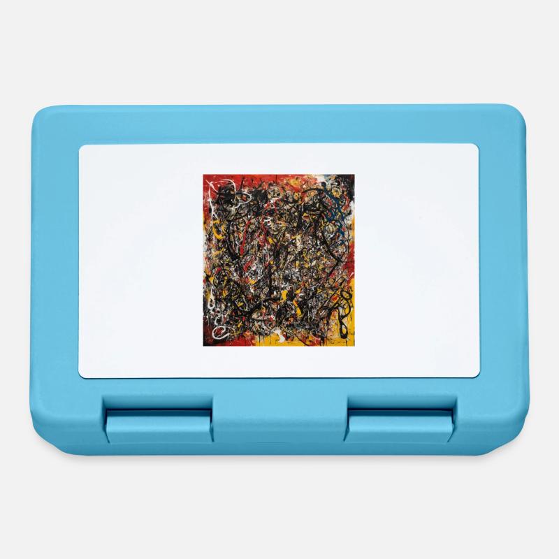 Abstract - Lunchbox - sapphire blue