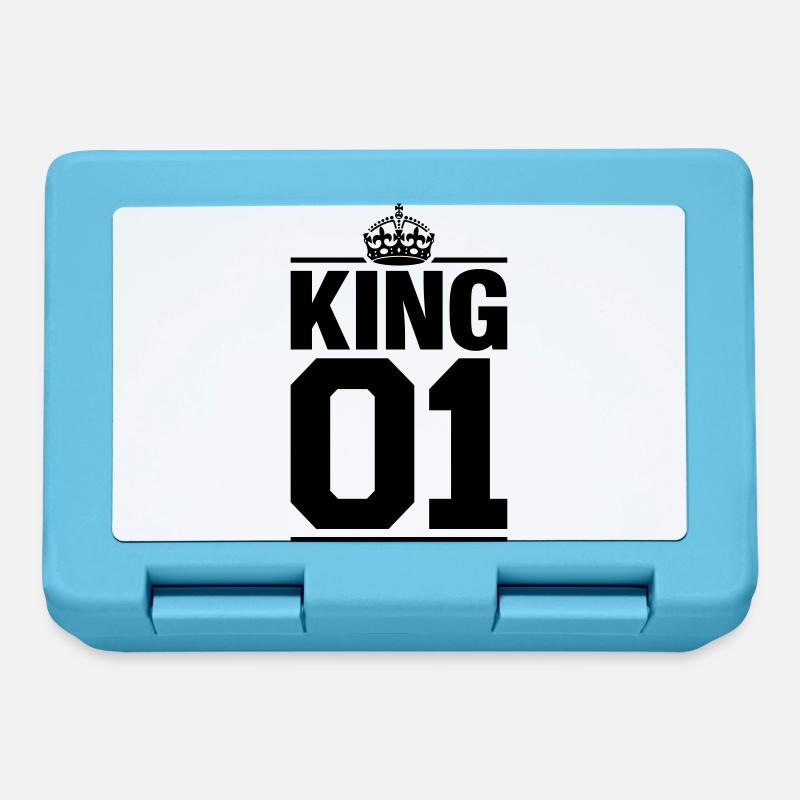 King 01 - Boîte à goûter - bleu saphir