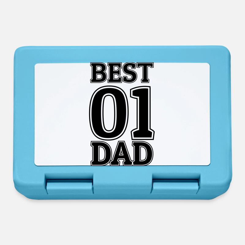 Best Dad - Brotdose - Saphirblau