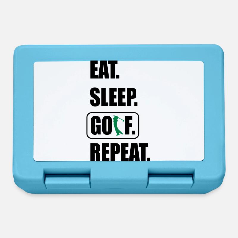 Golf - Brotdose - Saphirblau