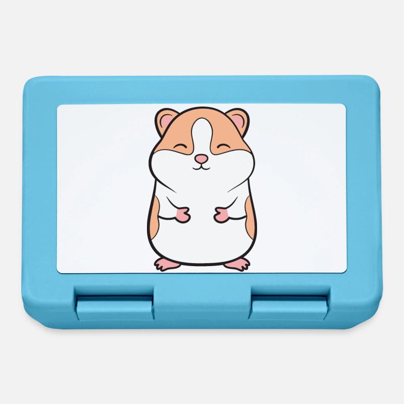 Hamster - Brotdose - Saphirblau