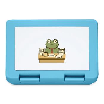 Business Frog - Lunchbox - sapphire blue - Front