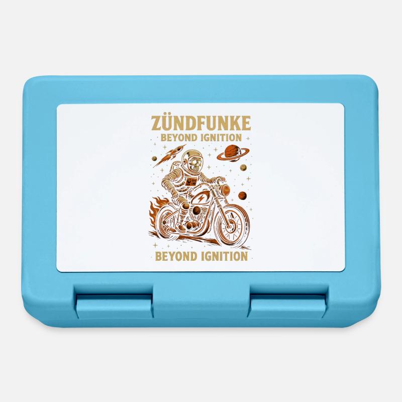 ZÜNDFUNKE – ASTRONAUTE DE L’ANARCHIE - Boîte à goûter - bleu saphir