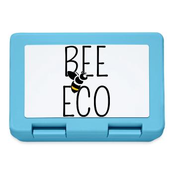 Bee Committed to Organic Transition - Lunchbox - sapphire blue - Front