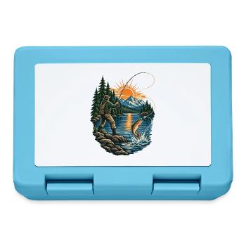 Angler - Brotdose - Saphirblau - Vorne