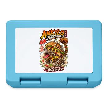 Ankylosaurus Burger – Prähistorisch lecker - Brotdose - Saphirblau - Vorne