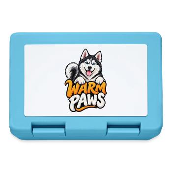 Sibirischer Husky - Brotdose - Saphirblau - Vorne