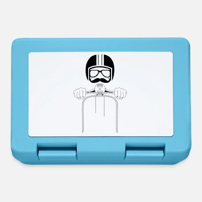 Roller-Man - Lunchbox - sapphire blue