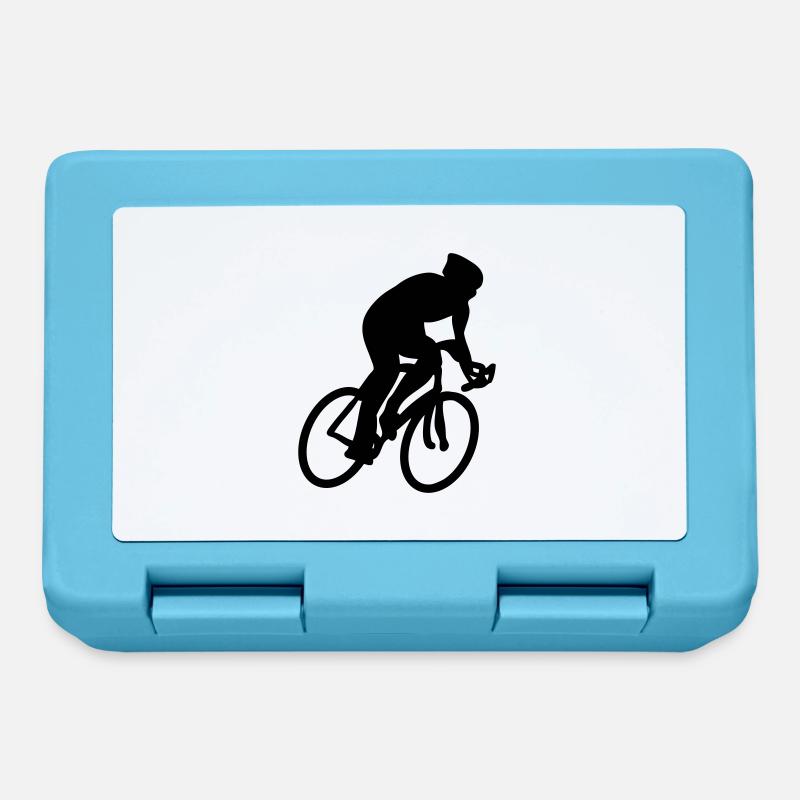 Bicycle Racing Bicycle - Lunchbox - sapphire blue