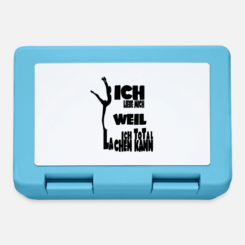 ICH KANN LACHE - Brotdose - Saphirblau