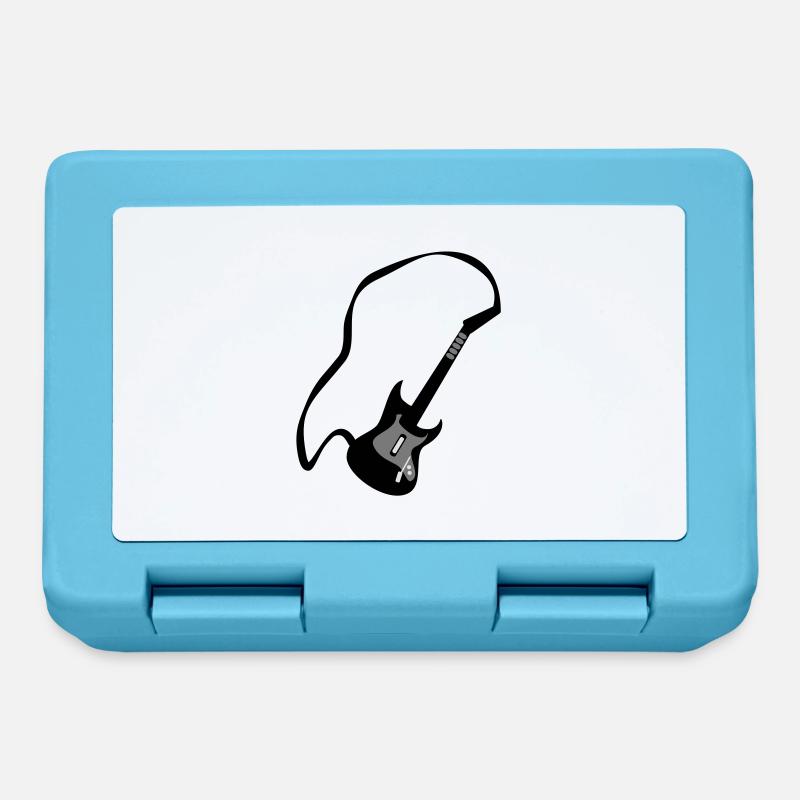 guitar - Lunchbox - sapphire blue