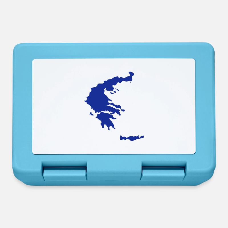 Greece - Boîte à goûter - bleu saphir