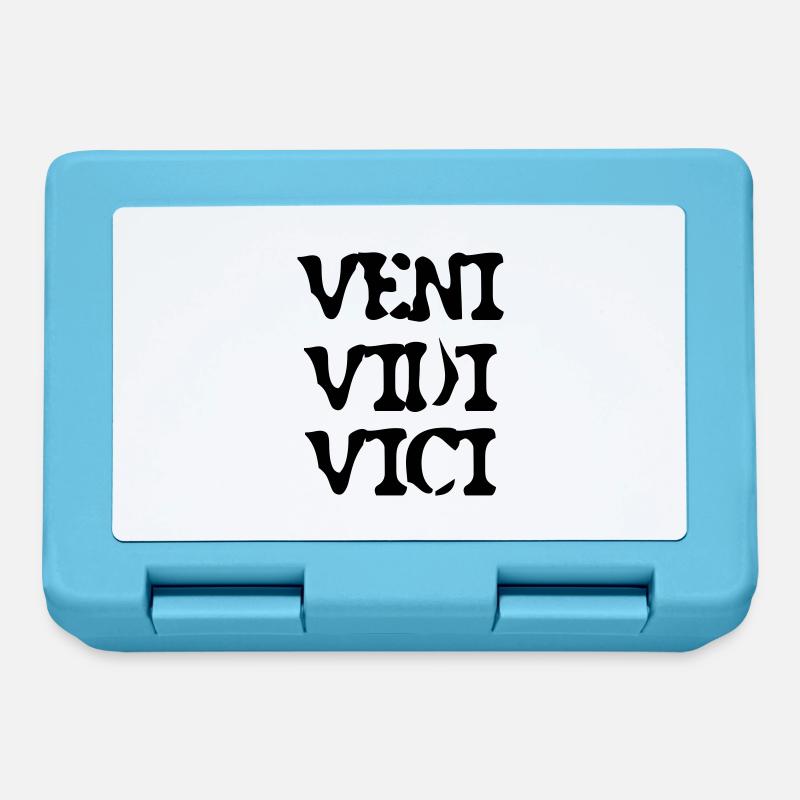 Veni Vidi Vici ! - Lunchbox - sapphire blue