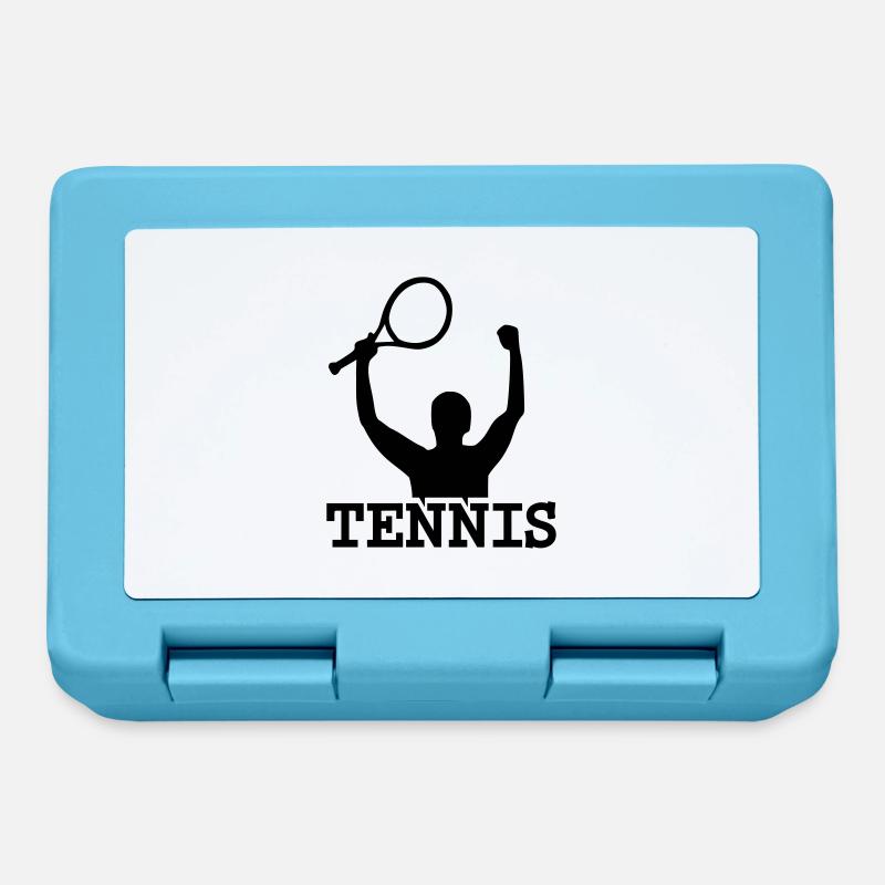 Tennis - Boîte à goûter - bleu saphir