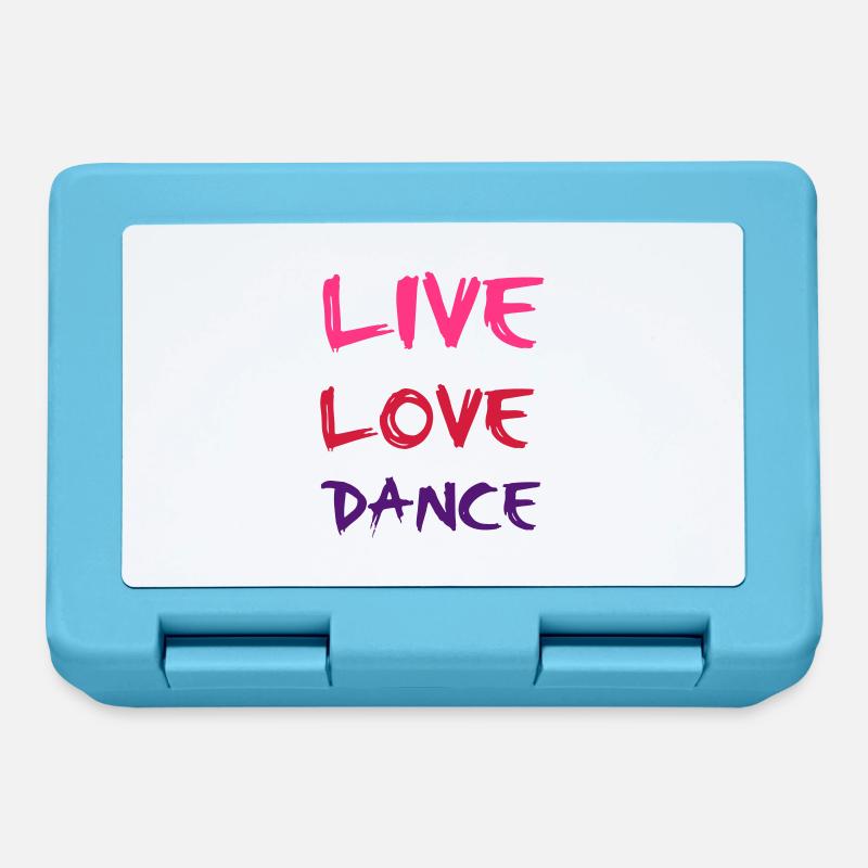 Dance - Boîte à goûter - bleu saphir