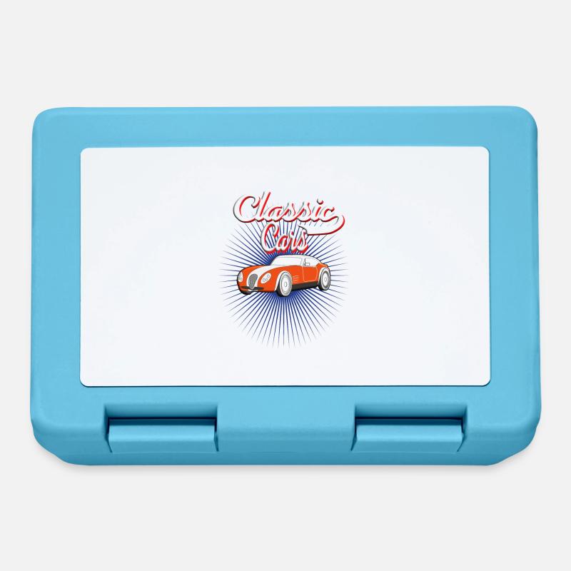 Automobile Classique automobile Classique - Boîte à goûter - bleu saphir
