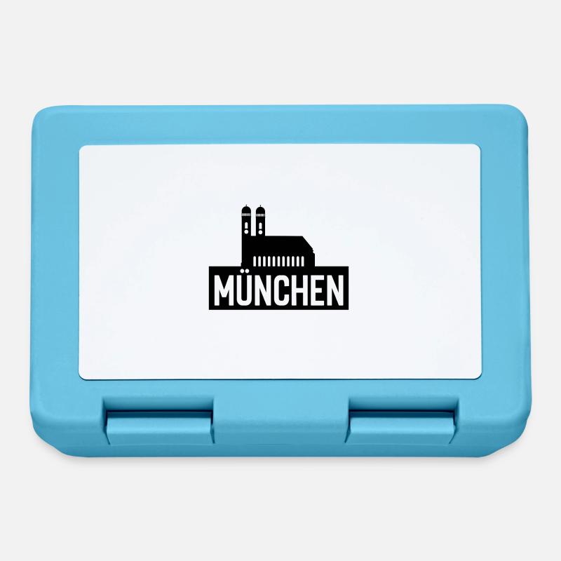 MÜNCHEN - Brotdose - Saphirblau