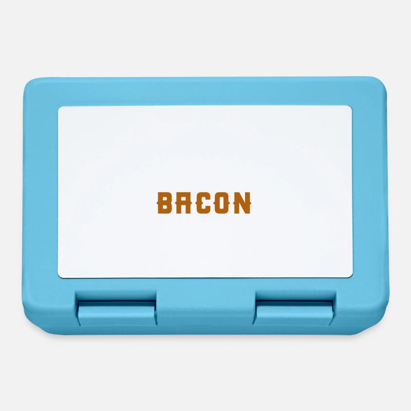 Everything is better with Bacon Design - Lunchbox - sapphire blue