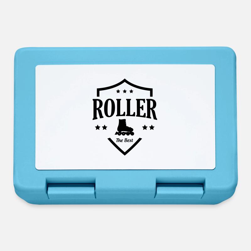 Roller skating - Rollerblading - Lunchbox - sapphire blue