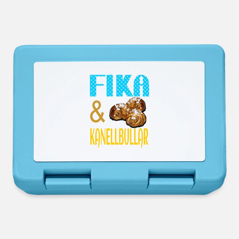 Fika - Boîte à goûter - bleu saphir