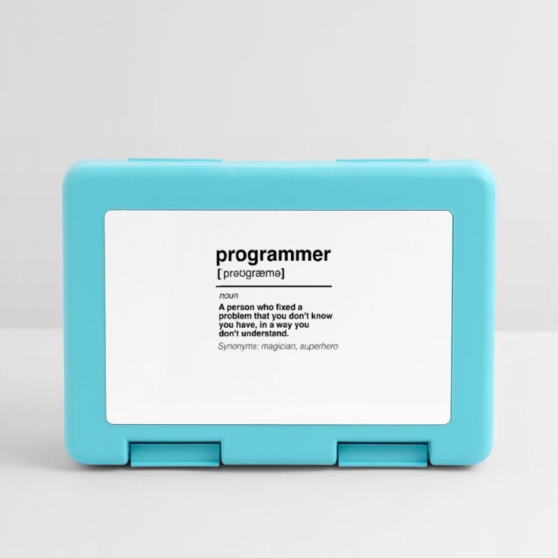 Funny software developer engineer programmer Lunchbox
