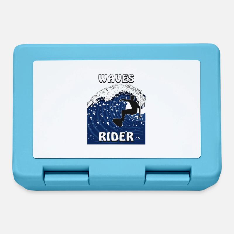 SURF WAVES RIDER - Boîte à goûter - bleu saphir