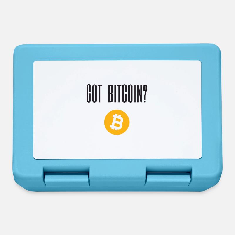 Got Bitcoin? - Brotdose - Saphirblau