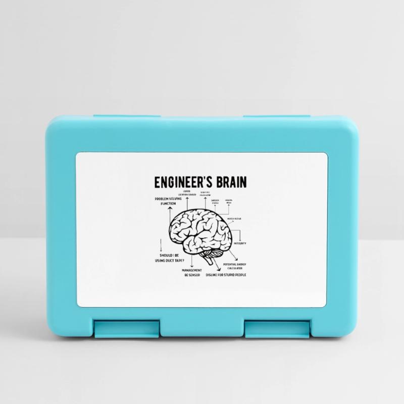 Engineer Brain Mechanical Engineering Electrical Engineering Math Lunchbox