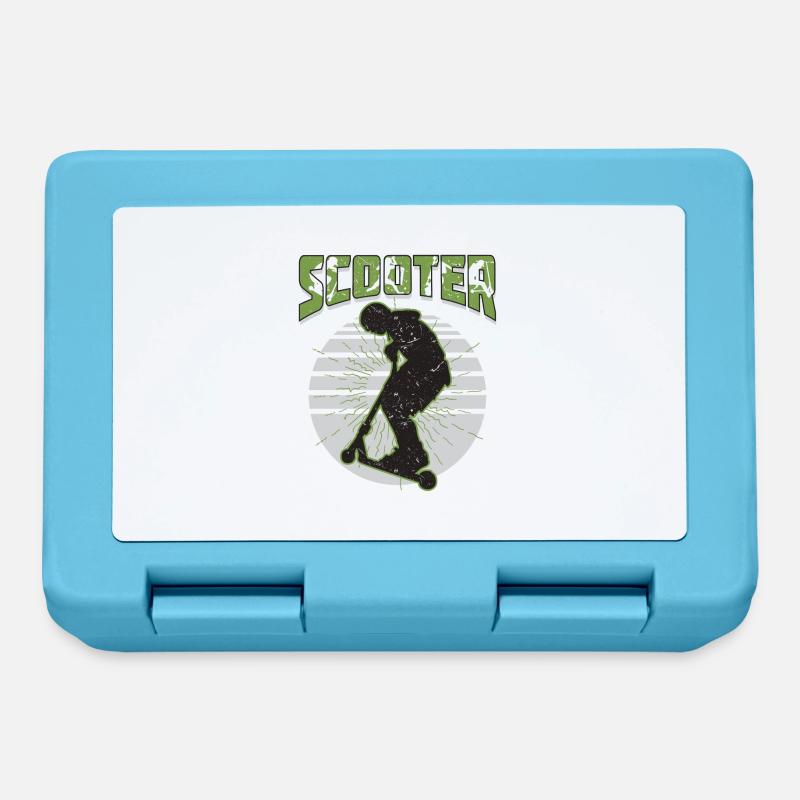 Scooter Stuntscooter Stunt Roller - Brotdose - Saphirblau